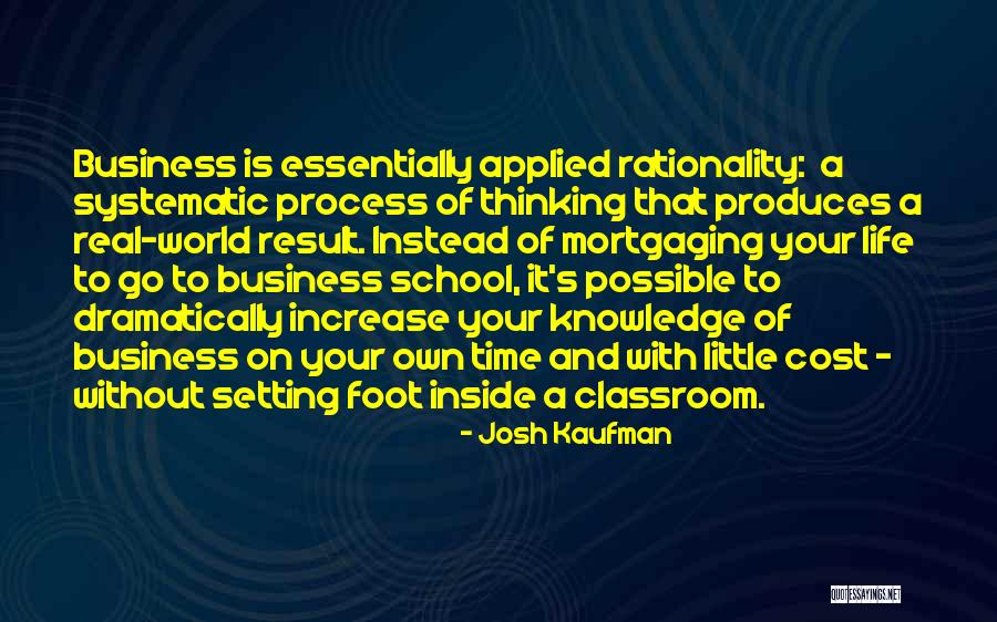 Rokbonki Quotes By Josh Kaufman