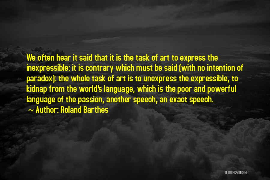 Roland Barthes Quotes 1355882