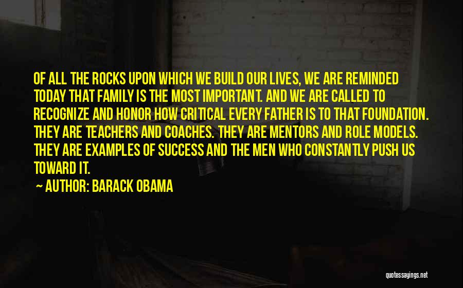 Role Models And Success Quotes By Barack Obama