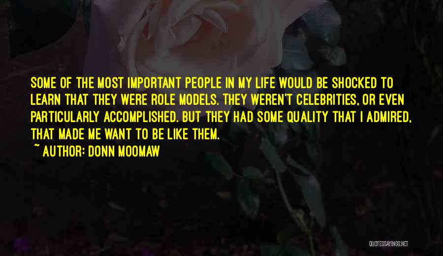 Role Models In Life Quotes By Donn Moomaw