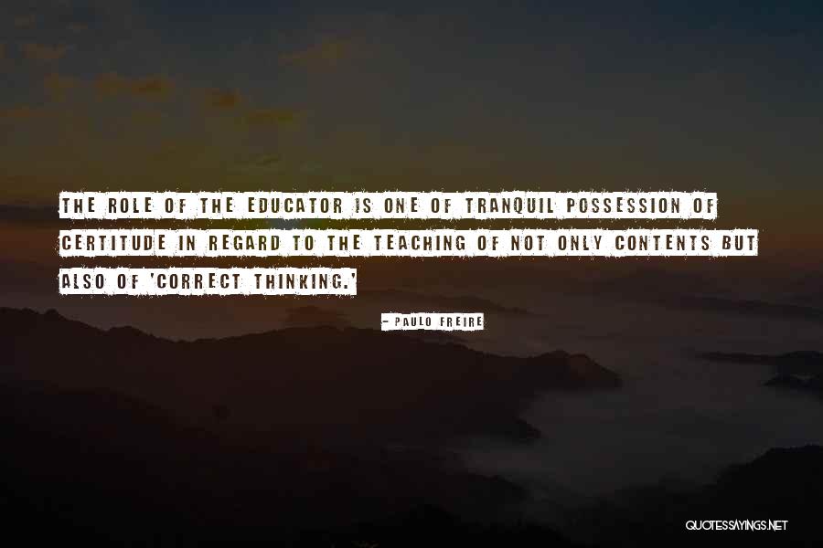 Role Of An Educator Quotes By Paulo Freire Role Of An Educator Quotes By Paulo Freire