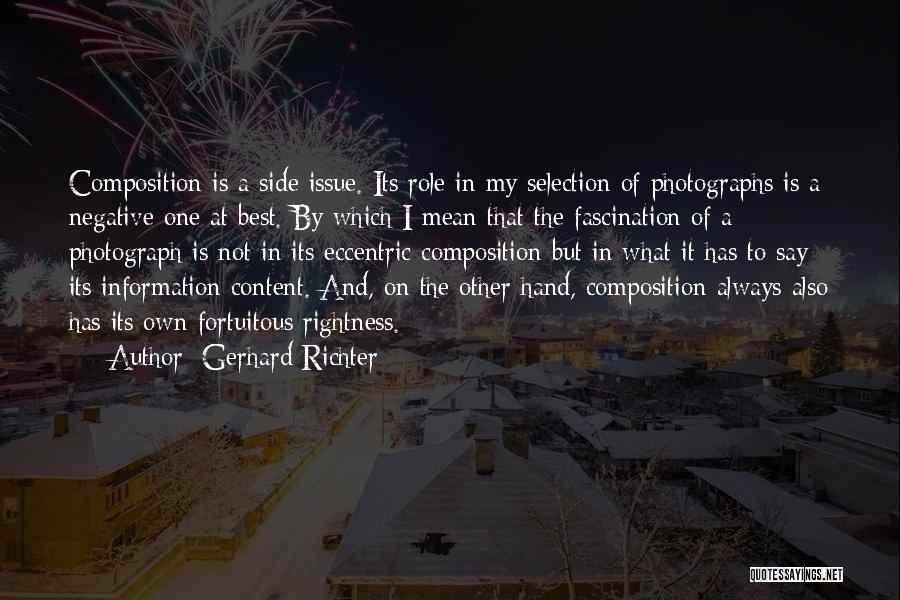 Role Of Art Quotes By Gerhard Richter