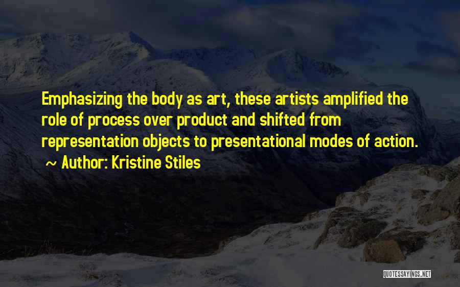 Role Of Art Quotes By Kristine Stiles