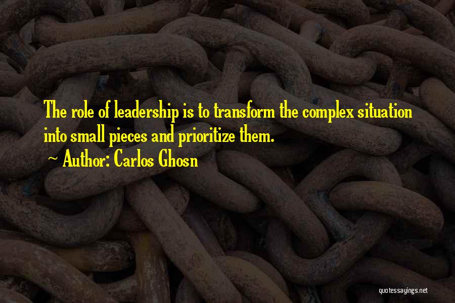 Role Of Leadership Quotes By Carlos Ghosn