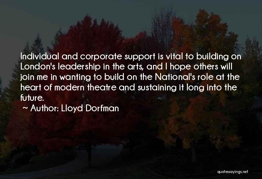 Role Of Leadership Quotes By Lloyd Dorfman