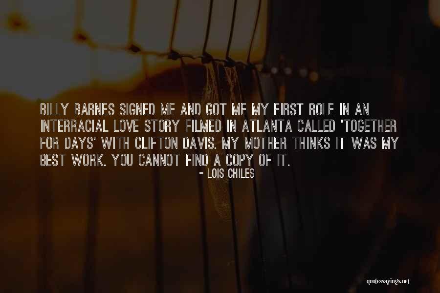 Role Of Mother Quotes By Lois Chiles