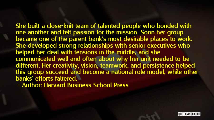 Role Of School Quotes By Harvard Business School Press