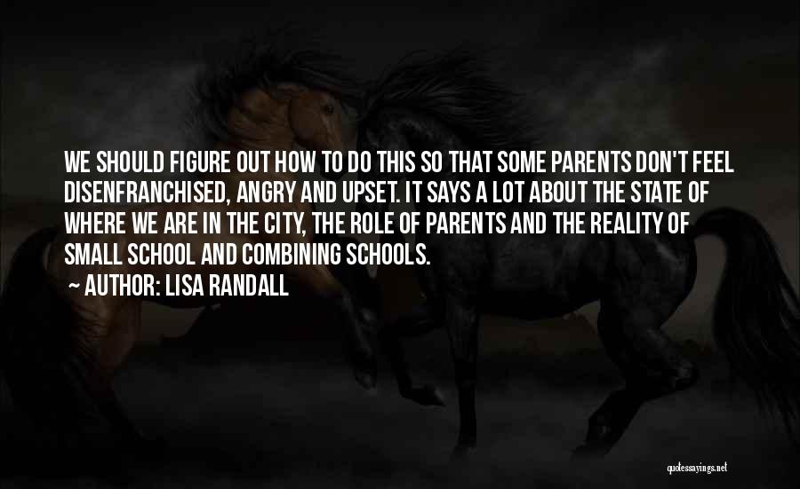 Role Of School Quotes By Lisa Randall