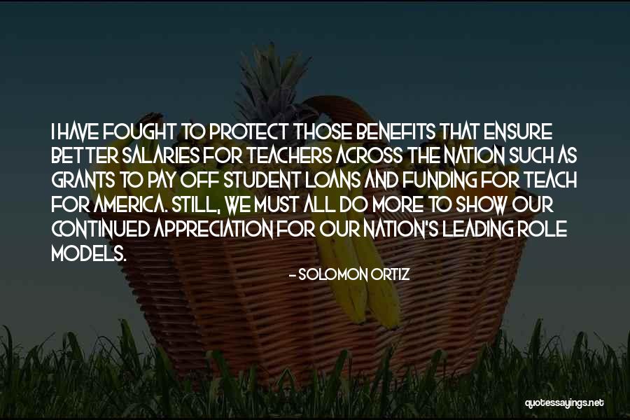 Role Of Teachers Quotes By Solomon Ortiz Role Of Teachers Quotes By Solomon Ortiz