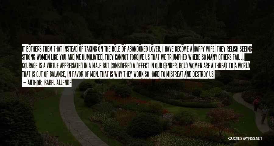 Role Of Wife Quotes By Isabel Allende