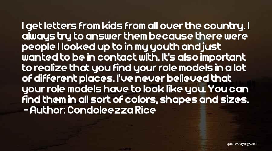 Role Of Youth Quotes By Condoleezza Rice