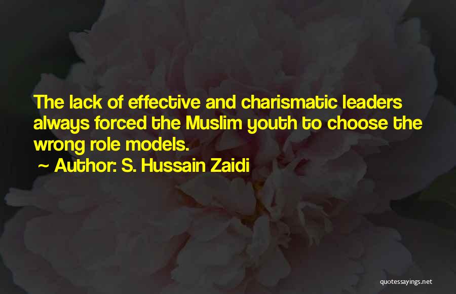 Role Of Youth Quotes By S. Hussain Zaidi