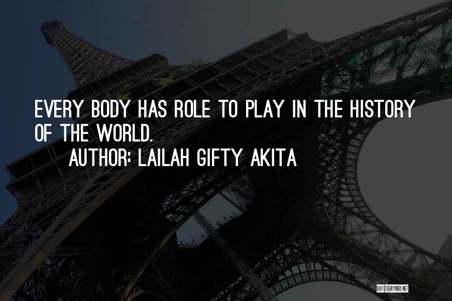 Role Play Quotes By Lailah Gifty Akita