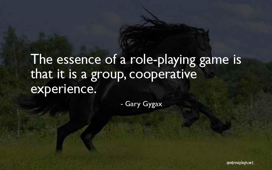 Role Playing Game Quotes By Gary Gygax