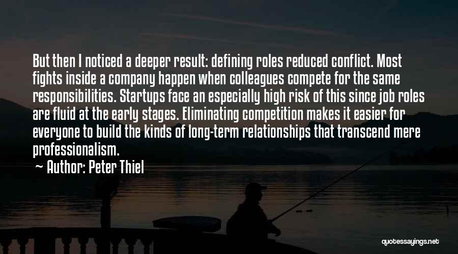 Roles In Relationships Quotes By Peter Thiel