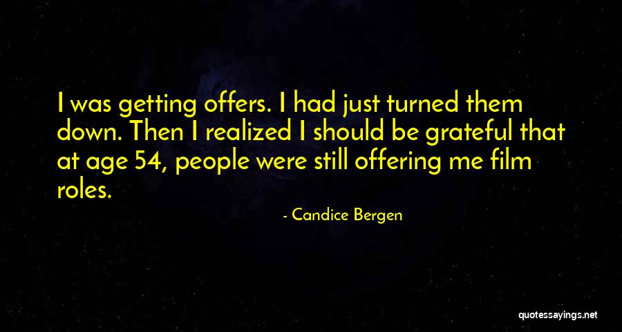 Roles That People Quotes By Candice Bergen Roles That People Quotes By Candice Bergen