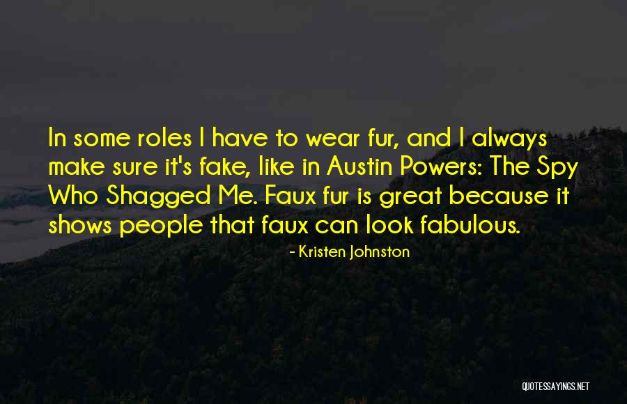 Roles That People Quotes By Kristen Johnston Roles That People Quotes By Kristen Johnston