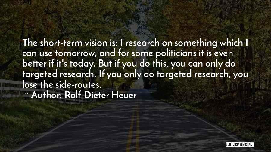 Rolf-Dieter Heuer Quotes 2191387