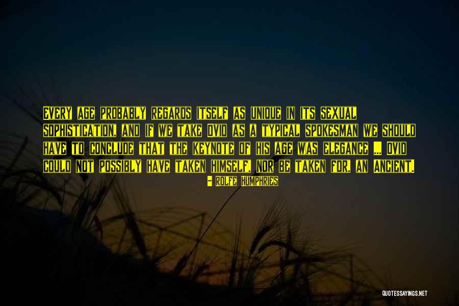 Rolfe Humphries Quotes 725214 Rolfe Humphries Quotes 725214