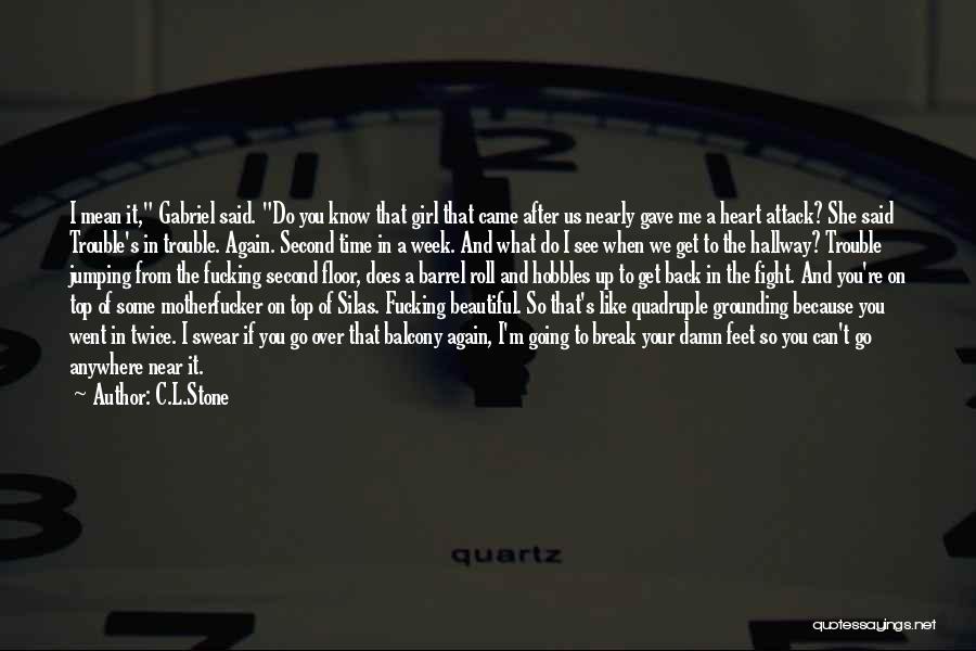 Roll Back Time Quotes By C.L.Stone