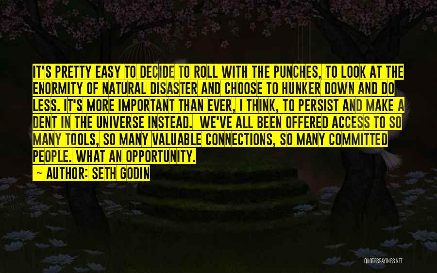 Roll With Punches Quotes By Seth Godin