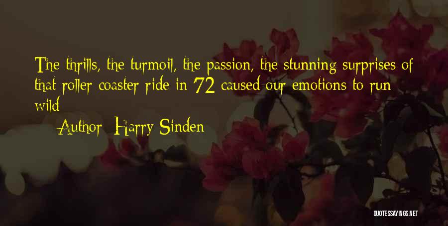 Roller Coaster Quotes By Harry Sinden