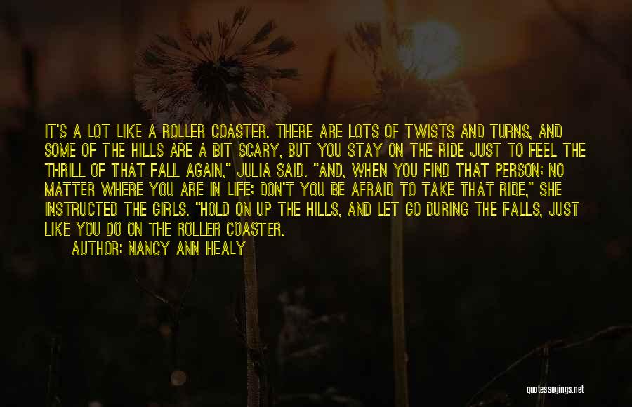 Roller Coaster Quotes By Nancy Ann Healy