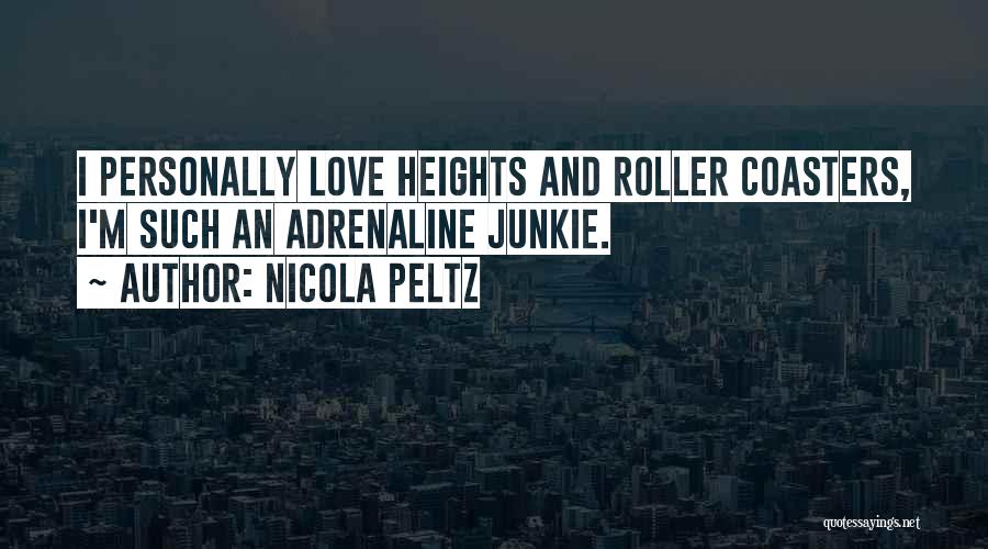 Roller Coasters Quotes By Nicola Peltz