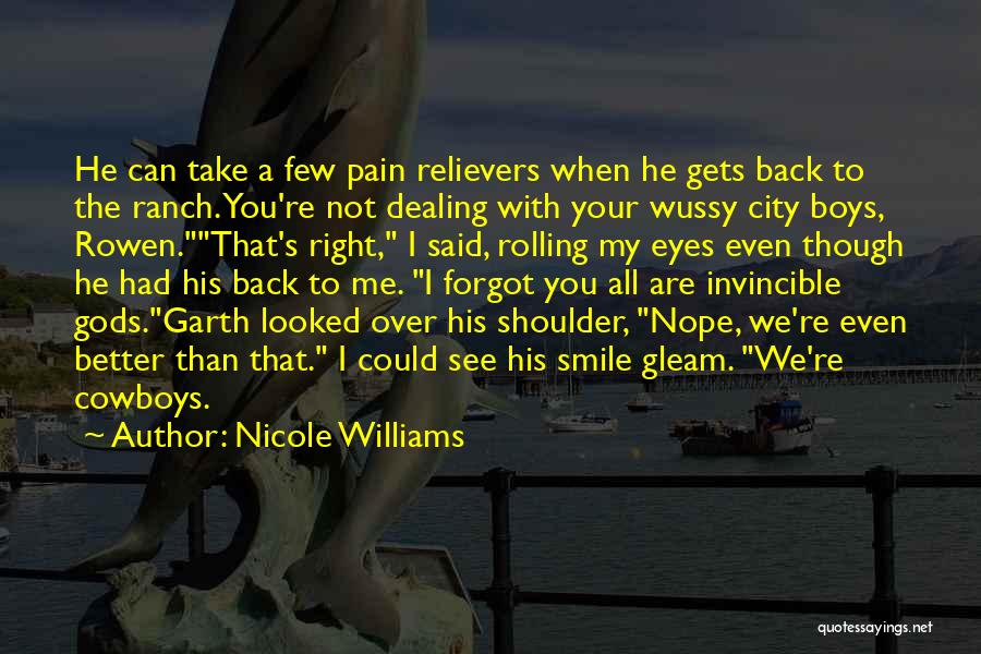 Rolling My Eyes Quotes By Nicole Williams