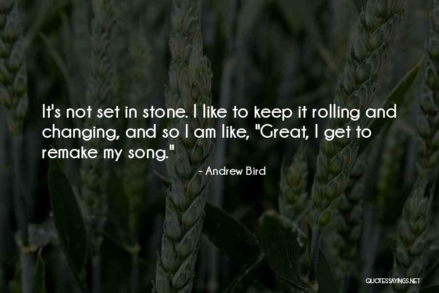 Rolling Stones Song Quotes By Andrew Bird