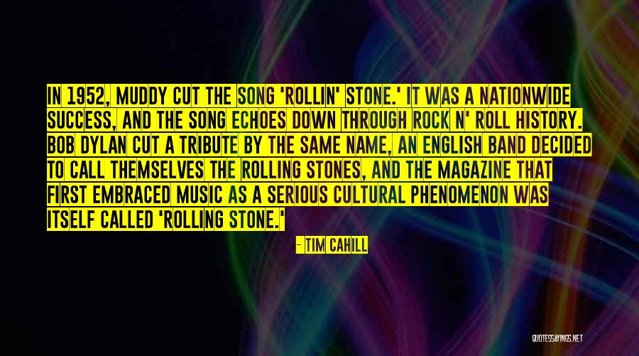 Rolling Stones Song Quotes By Tim Cahill