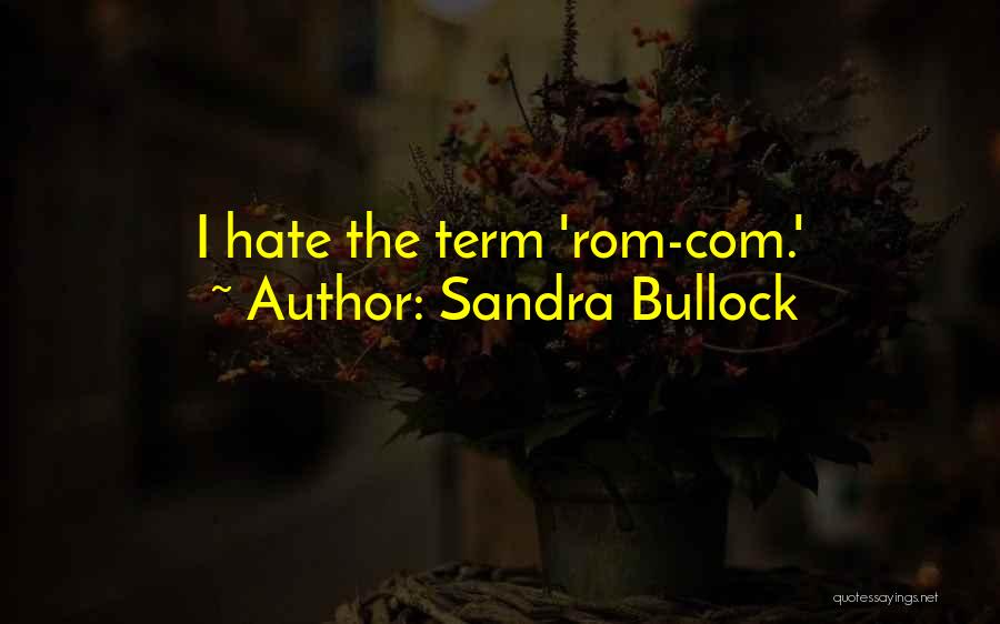 Rom Com Quotes By Sandra Bullock