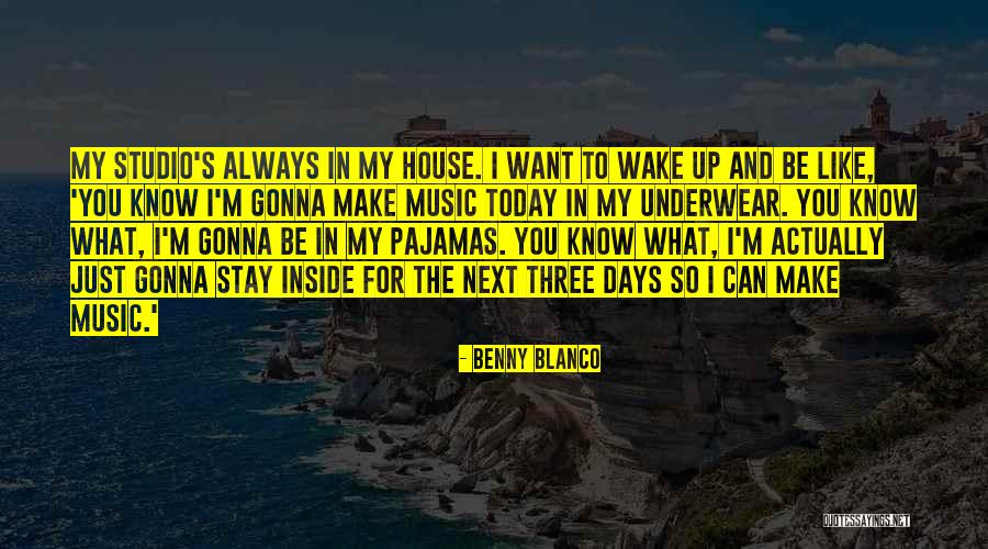 Romagosa Barron Quotes By Benny Blanco Romagosa Barron Quotes By Benny Blanco