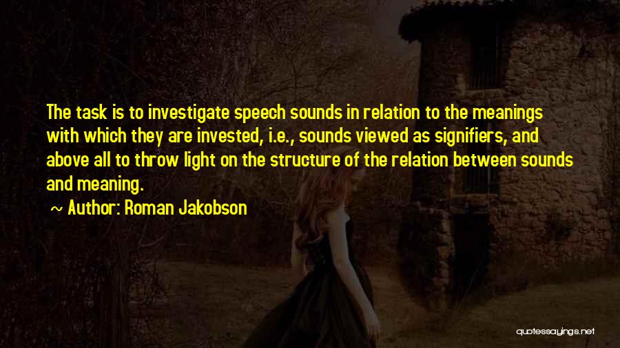 Roman Jakobson Quotes 1236533