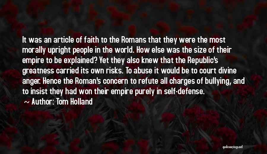 Roman Republic Quotes By Tom Holland