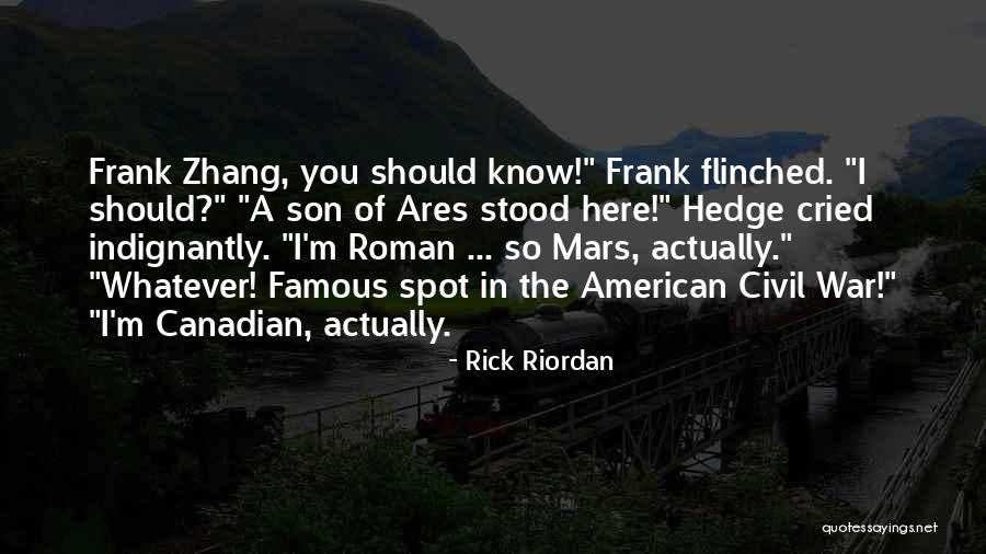 Roman War Quotes By Rick Riordan Roman War Quotes By Rick Riordan
