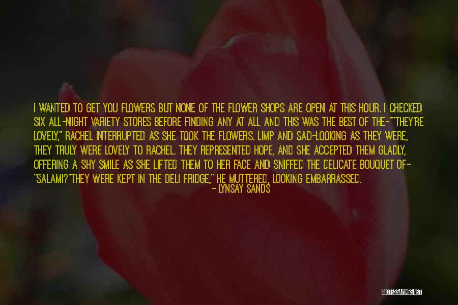 Romance And Flowers Quotes By Lynsay Sands Romance And Flowers Quotes By Lynsay Sands