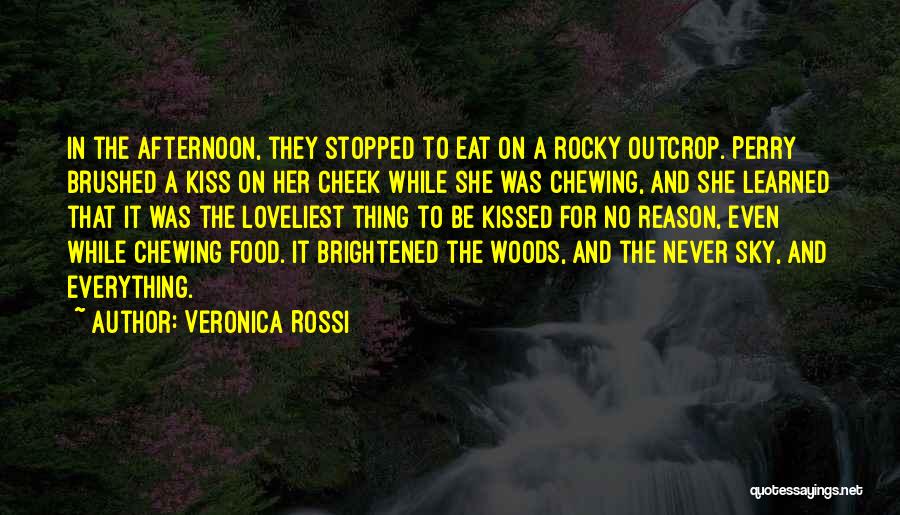 Romance And Food Quotes By Veronica Rossi