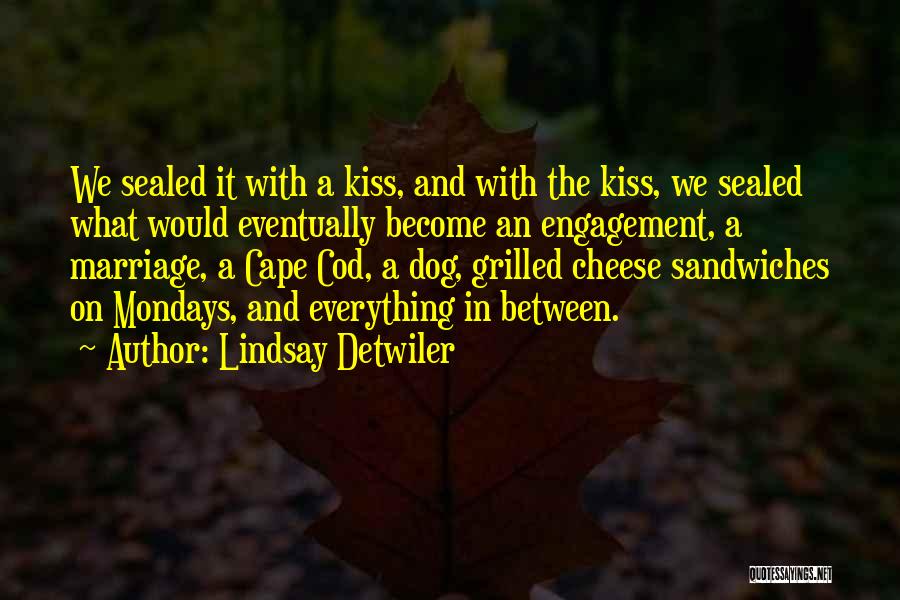 Romance And Marriage Quotes By Lindsay Detwiler