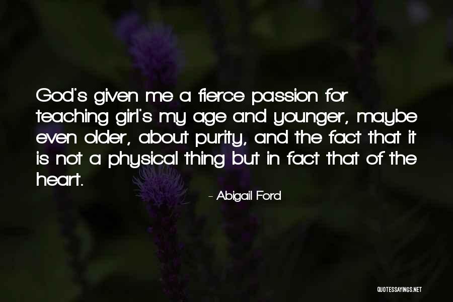 Romance And Passion Quotes By Abigail Ford