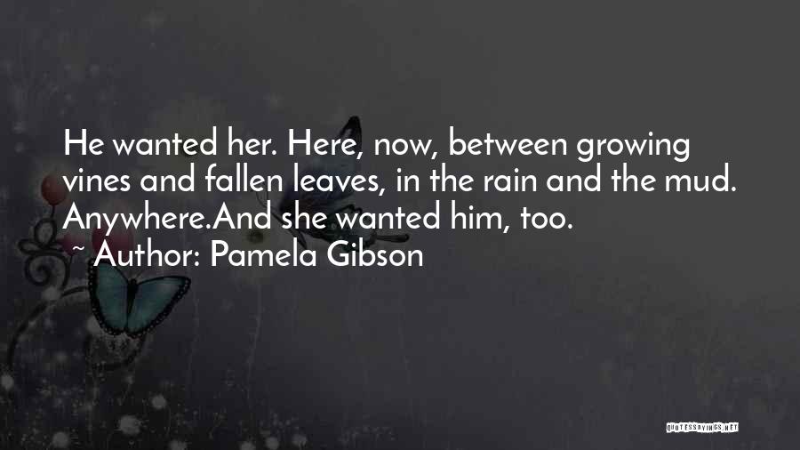 Romance And Rain Quotes By Pamela Gibson