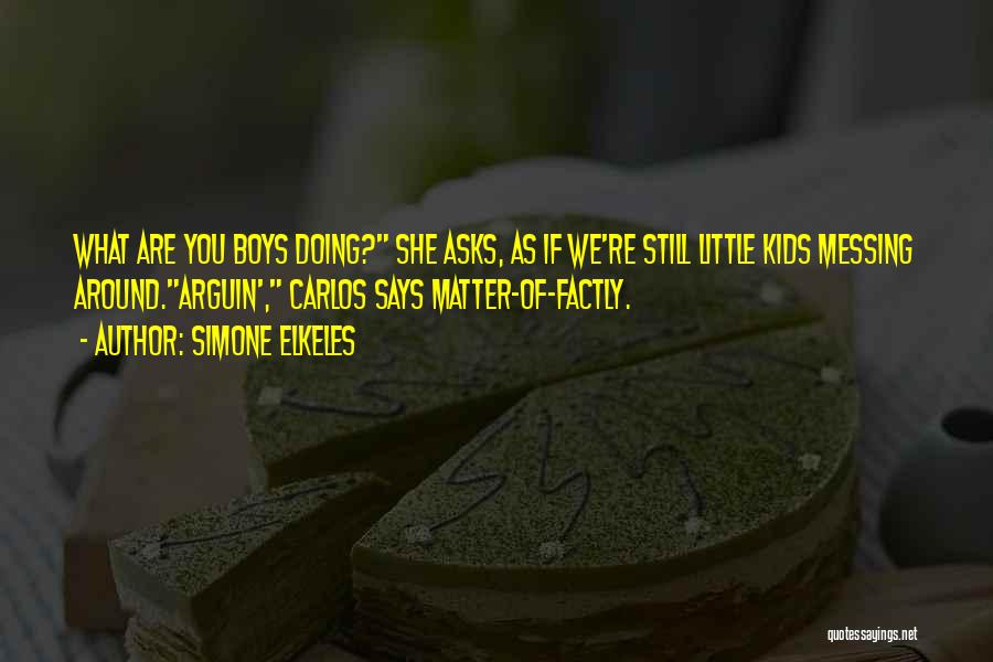 Romance Funny Quotes By Simone Elkeles