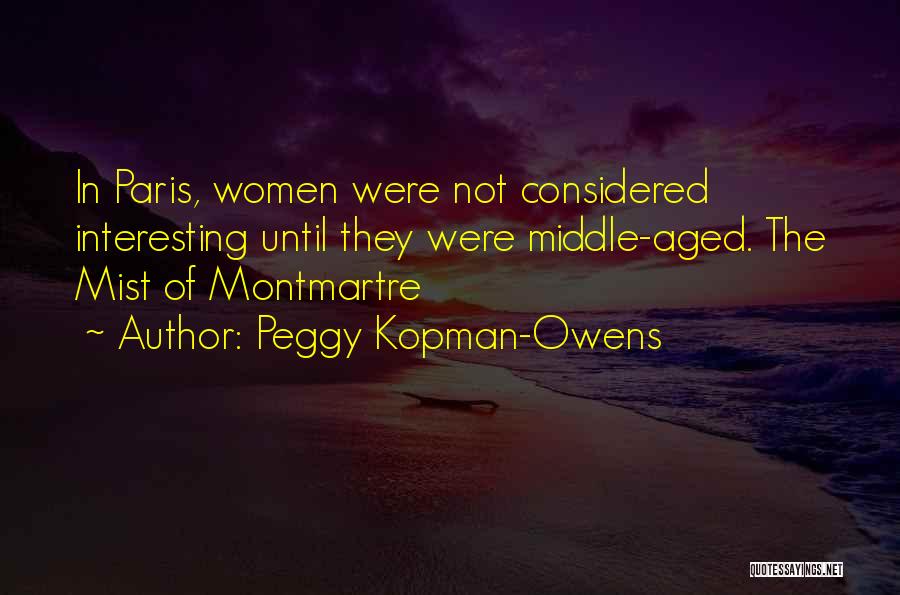 Romance In Paris Quotes By Peggy Kopman-Owens