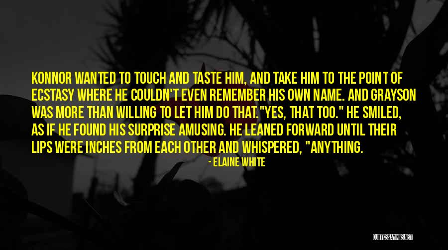 Romance Mm Quotes By Elaine White Romance Mm Quotes By Elaine White
