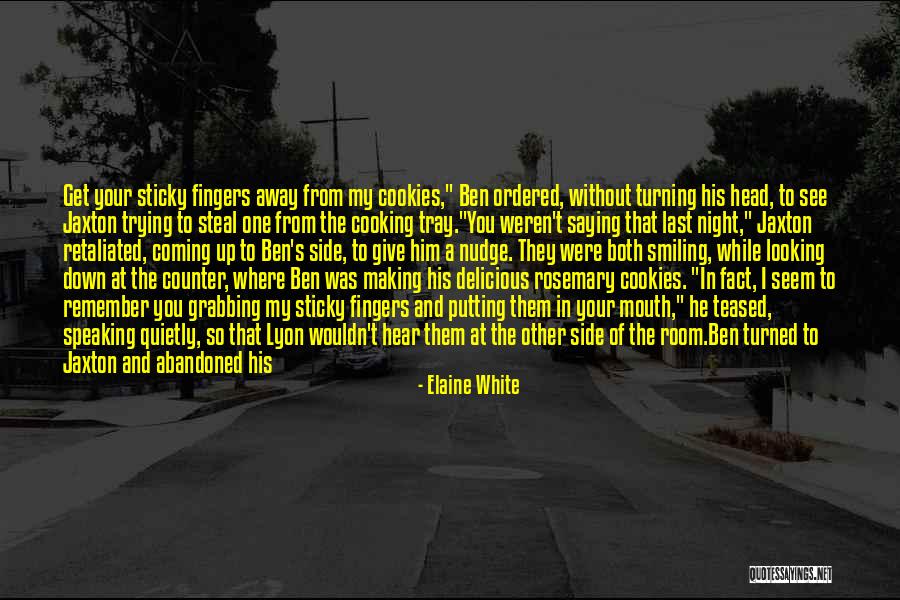 Romance Mm Quotes By Elaine White Romance Mm Quotes By Elaine White
