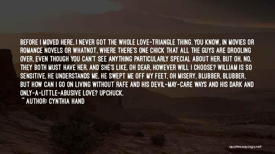 Romance Movies Quotes By Cynthia Hand Romance Movies Quotes By Cynthia Hand