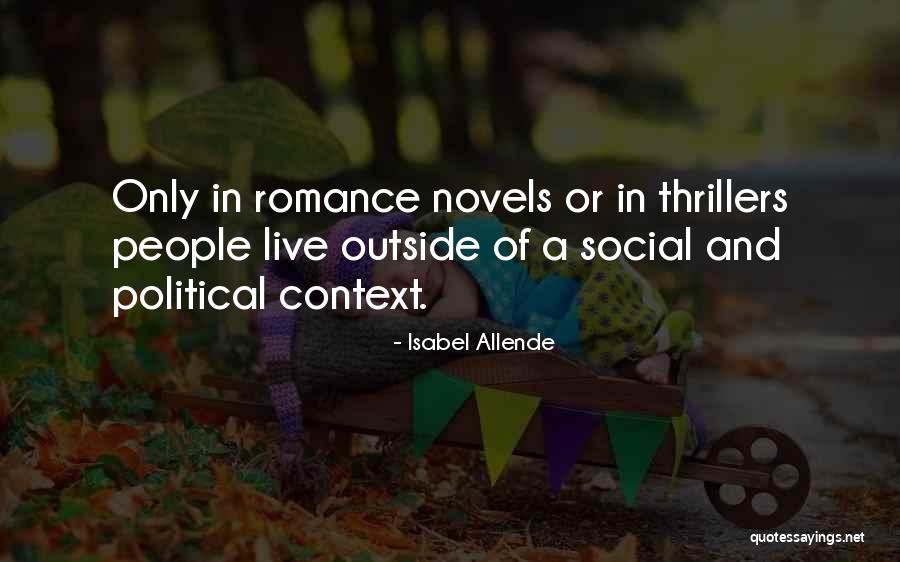 Romance Novels Quotes By Isabel Allende