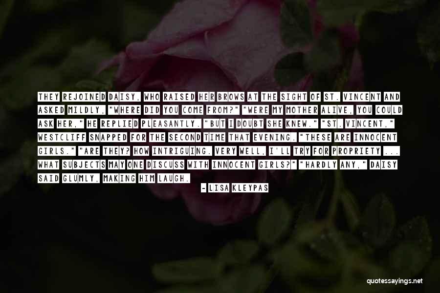 Romanced In A Way Quotes By Lisa Kleypas Romanced In A Way Quotes By Lisa Kleypas