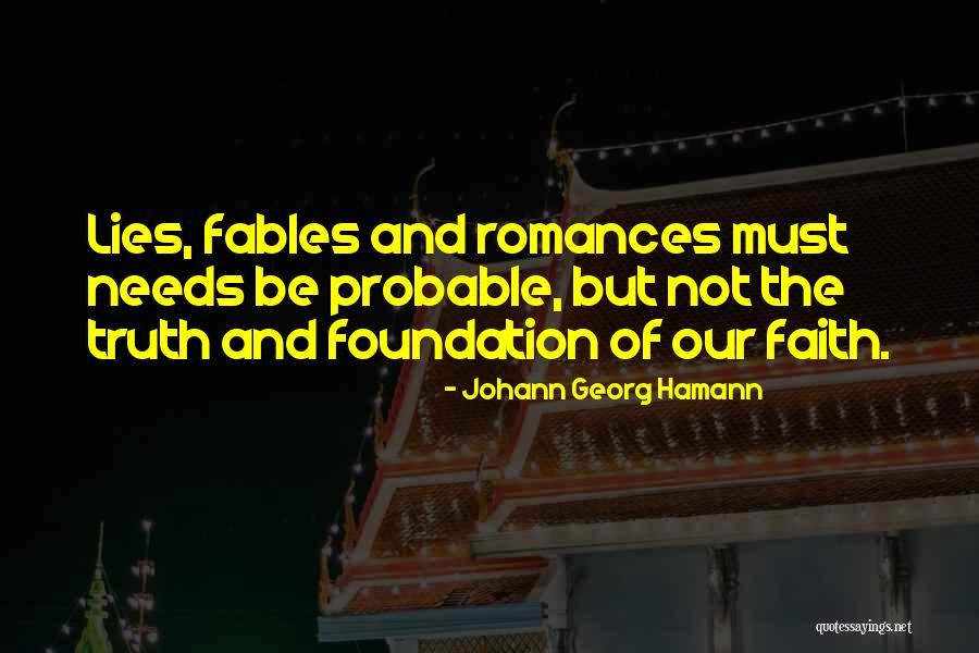 Romances Quotes By Johann Georg Hamann Romances Quotes By Johann Georg Hamann