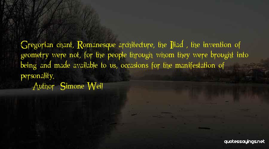 Romanesque Quotes By Simone Weil